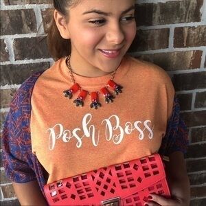 Posh Boss Shirt Short Sleeve Gildan T-Shirt NWT